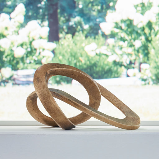 Dunnruck - Antique Brass Finish - Sculpture - Tallahassee Discount Furniture (FL)