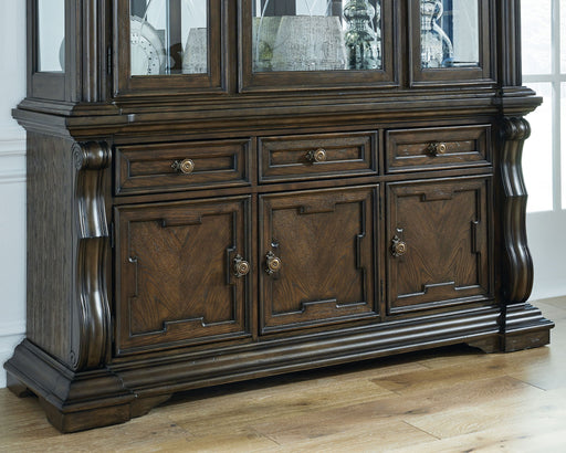 Maylee - Dark Brown - Dining Room Buffet - Tallahassee Discount Furniture (FL)