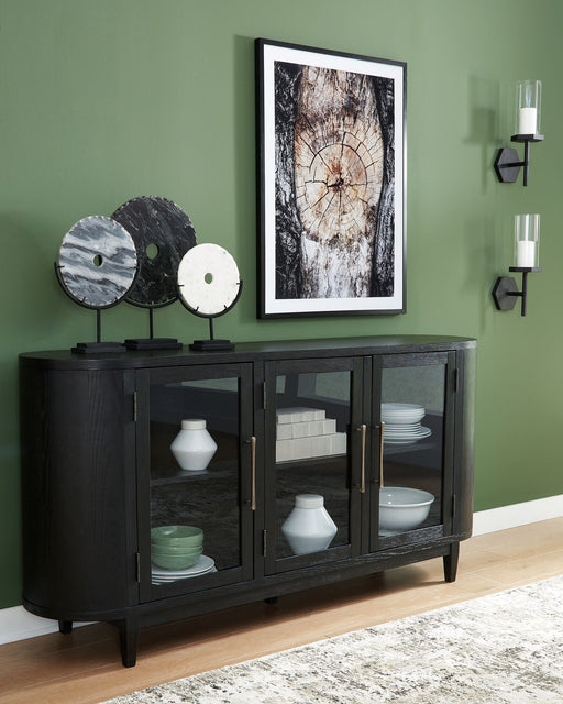 Rowanbeck - Black - Dining Room Server - Tallahassee Discount Furniture (FL)