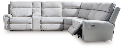 Social Pointe - Reclining Sectional - Tallahassee Discount Furniture (FL)