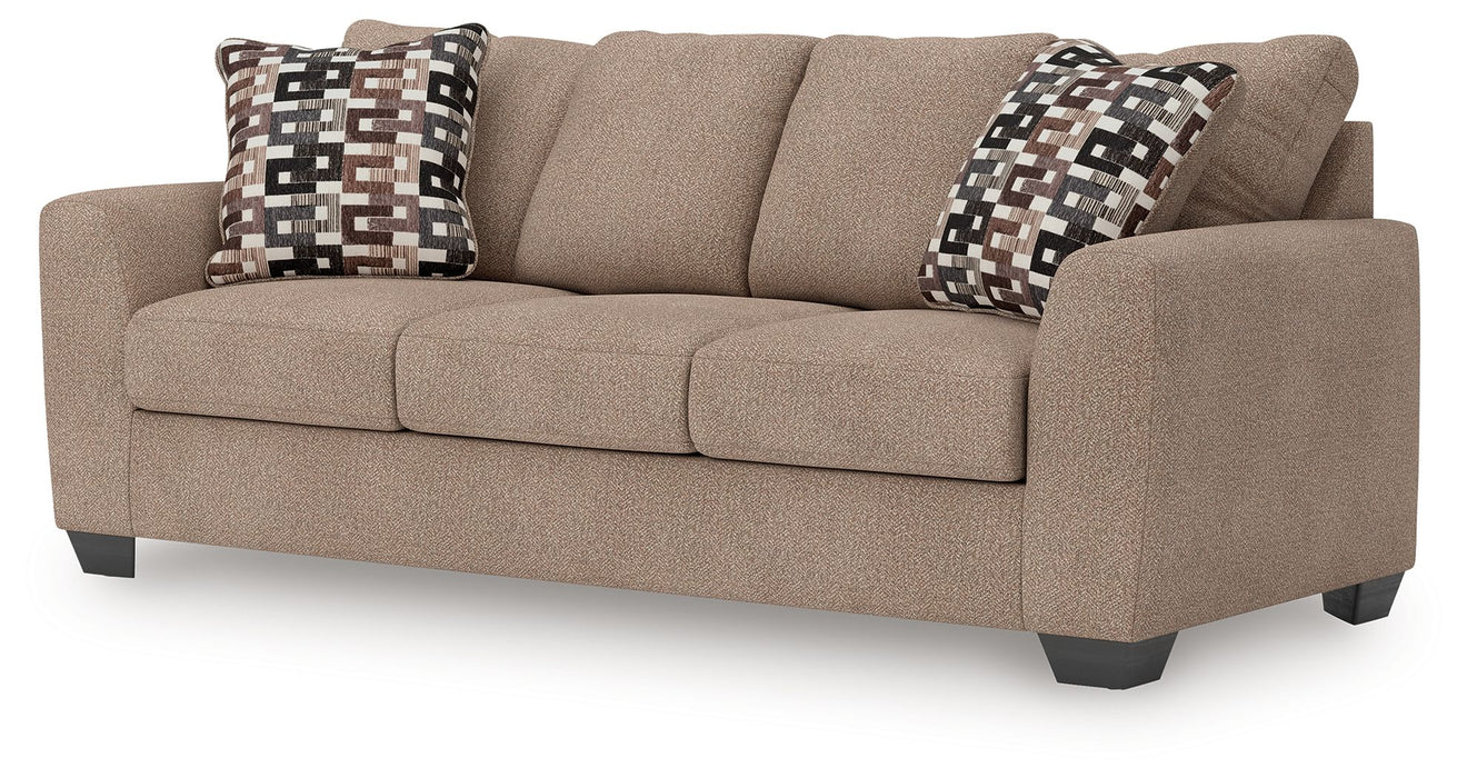 Triston-Peaks - Suede - Sofa - Tallahassee Discount Furniture (FL)