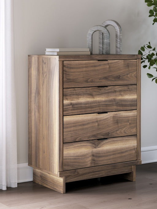 Chirason - Brown - Four Drawer Chest - Tallahassee Discount Furniture (FL)