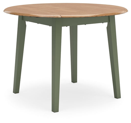 Gesthaven - Round Dining Room Drop Leaf Table - Tallahassee Discount Furniture (FL)