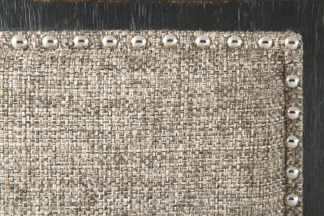 Tyler Creek - Antique Black - DBL Counter UPH Bench - Tallahassee Discount Furniture (FL)