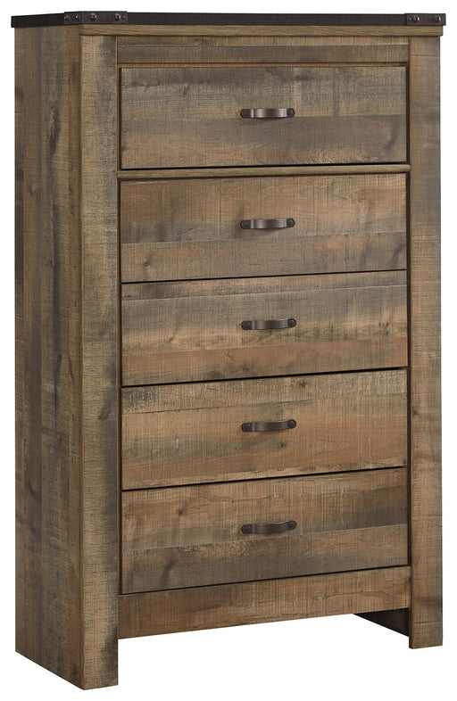Trinell - Brown - Five Drawer Chest - Tallahassee Discount Furniture (FL)