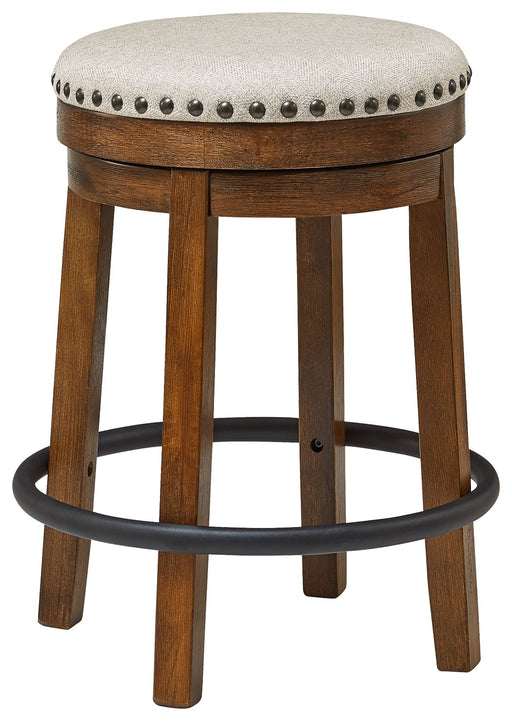 Valebeck - Upholstered Swivel Stool - Tallahassee Discount Furniture (FL)