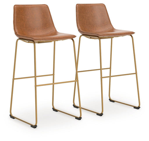 Ciabori - Tall Upholstered Barstool (Set of 2) - Tallahassee Discount Furniture (FL)