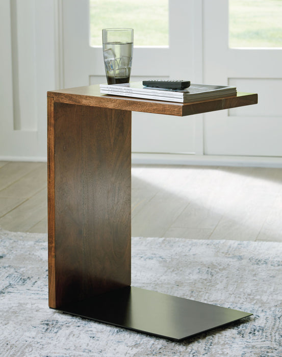 Wimshaw - Brown / Black - Accent Table - Tallahassee Discount Furniture (FL)