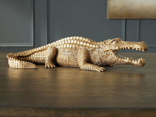 Lauretman - Antique Gold Finish - Sculpture - Tallahassee Discount Furniture (FL)