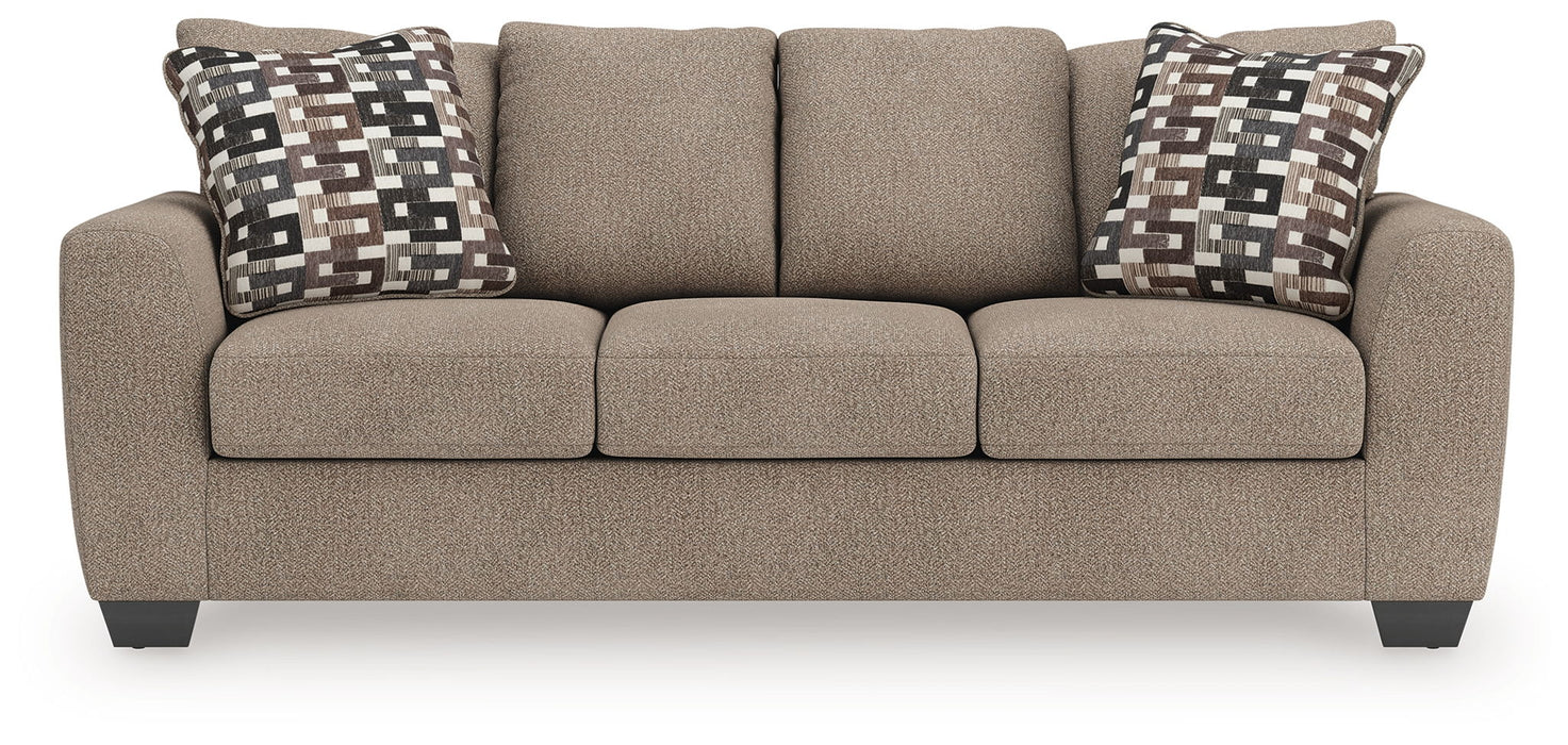 Triston-Peaks - Suede - Sofa - Tallahassee Discount Furniture (FL)