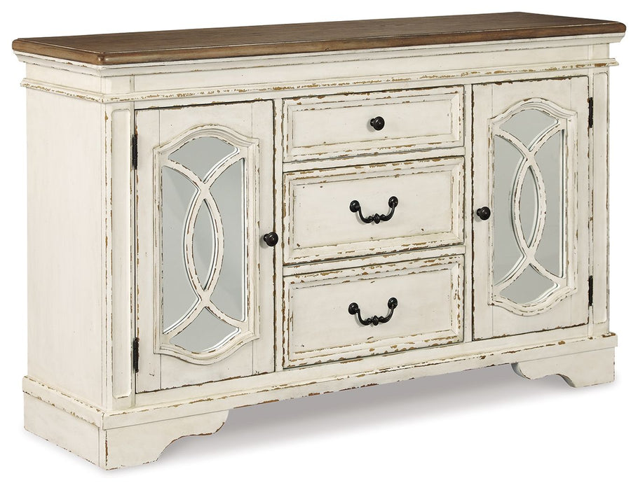Realyn - Chipped White - Dining Room Server - Tallahassee Discount Furniture (FL)