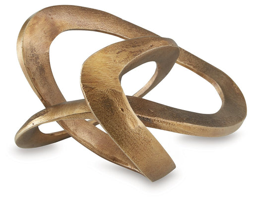 Dunnruck - Antique Brass Finish - Sculpture - Tallahassee Discount Furniture (FL)