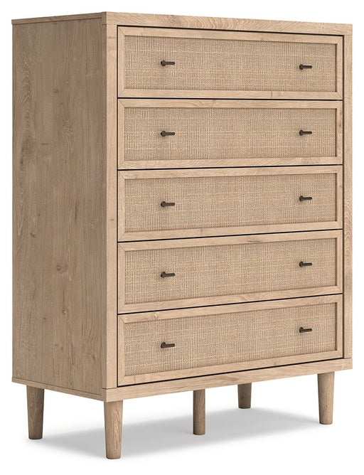 Cielden - Two-Tone - Five Drawer Wide Chest - Tallahassee Discount Furniture (FL)