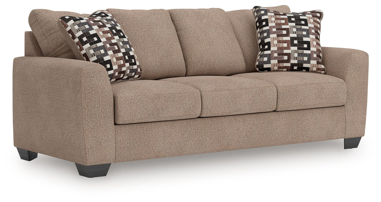 Triston-Peaks - Suede - Sofa - Tallahassee Discount Furniture (FL)