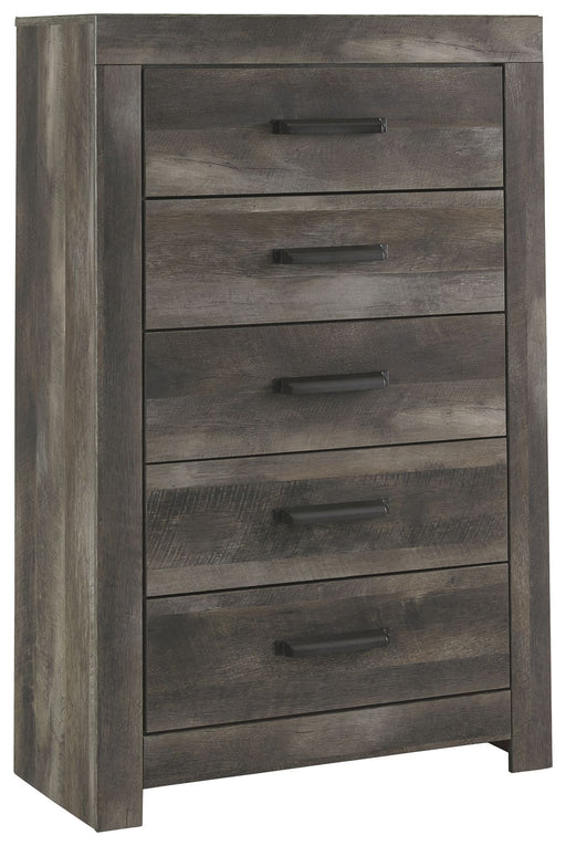 Wynnlow - Gray - Five Drawer Chest - Tallahassee Discount Furniture (FL)
