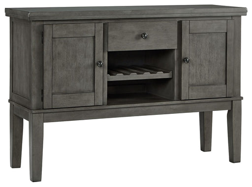 Hallanden - Gray - Dining Room Server - Tallahassee Discount Furniture (FL)