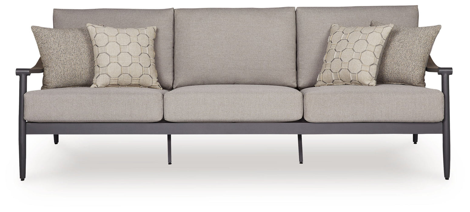 Ocean Beach - Sofa With Cushion - Gray - Tallahassee Discount Furniture (FL)