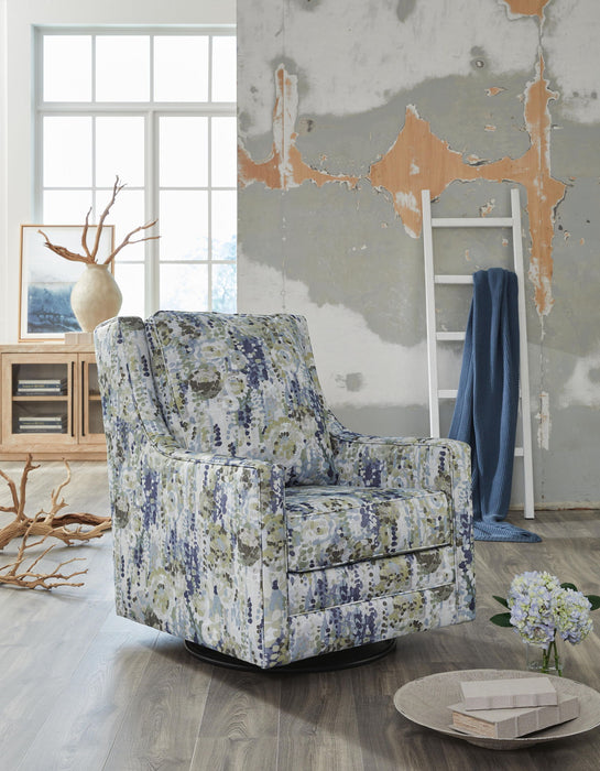 Dustinford - Swivel Glider Accent Chair - Multi - Tallahassee Discount Furniture (FL)