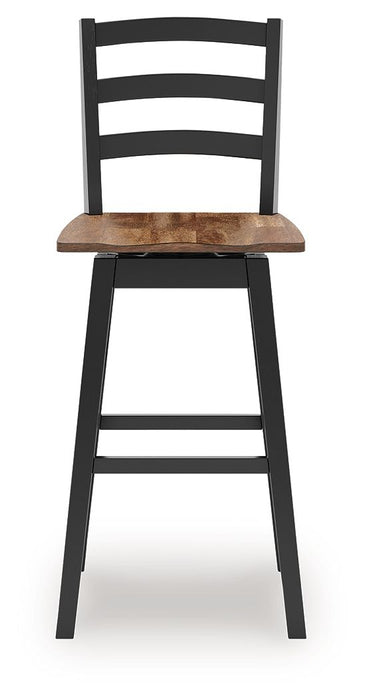 Wildenauer - Swivel Stool (Set of 2) - Tallahassee Discount Furniture (FL)