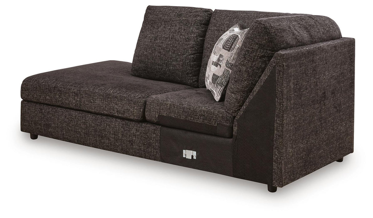 Lentiz - LAF Corner Chaise - Onyx - Tallahassee Discount Furniture (FL)