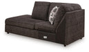 Lentiz - LAF Corner Chaise - Onyx - Tallahassee Discount Furniture (FL)