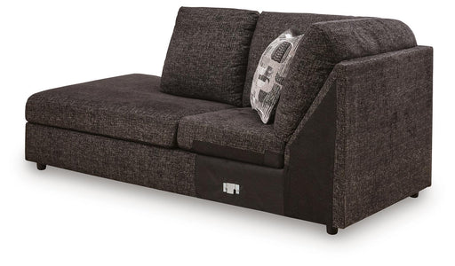 Lentiz - LAF Corner Chaise - Onyx - Tallahassee Discount Furniture (FL)