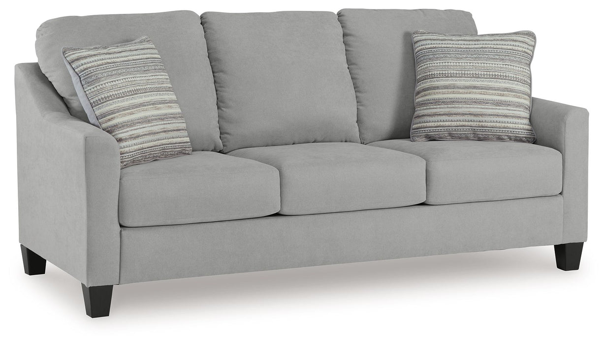 Adlai - Shadow - Queen Sofa Sleeper - Tallahassee Discount Furniture (FL)