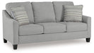 Adlai - Shadow - Queen Sofa Sleeper - Tallahassee Discount Furniture (FL)