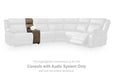 Max-Momentum - Console With Audio System - Biscotti - Tallahassee Discount Furniture (FL)