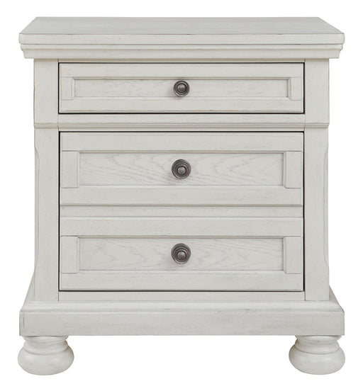 Robbinsdale - Antique White - Two Drawer Night Stand - Tallahassee Discount Furniture (FL)