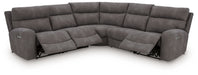 Next-Gen Durapella - Power Reclining Sectional Set - Tallahassee Discount Furniture (FL)