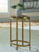 Porterville - Gold Finish - Accent Table - Tallahassee Discount Furniture (FL)