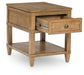 Sharlance - Light Brown - Rectangular End Table - Tallahassee Discount Furniture (FL)