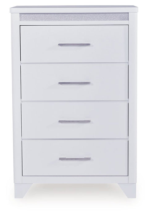 Jarlee - Four Drawer Chest - White - Tallahassee Discount Furniture (FL)