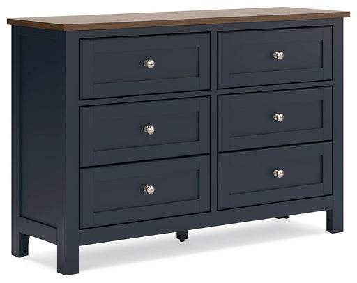 Landocken - Brown / Blue - Dresser - Tallahassee Discount Furniture (FL)