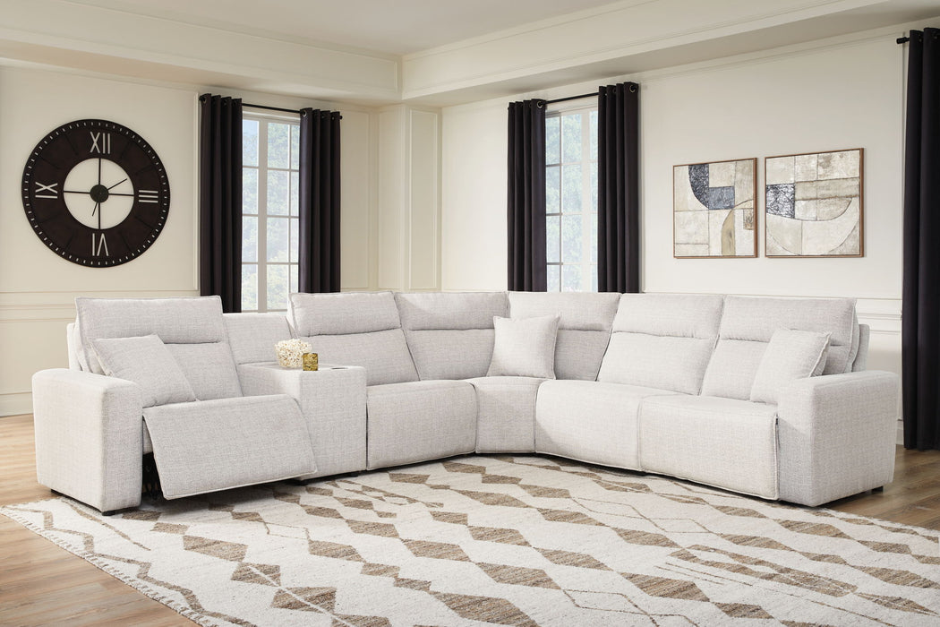 Modmax II - Reclining Sectional - Stone - Tallahassee Discount Furniture (FL)
