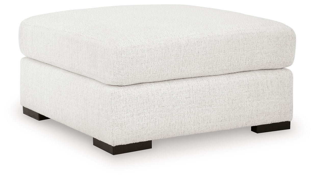 Misty-Lakes - Oversized Accent Ottoman - Chalk - Tallahassee Discount Furniture (FL)