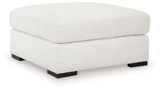 Misty-Lakes - Oversized Accent Ottoman - Chalk - Tallahassee Discount Furniture (FL)