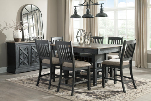 Tyler Creek - Dining Room Server - Black / Gray - Tallahassee Discount Furniture (FL)