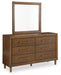 Lyncott - Brown - Dresser And Mirror - Tallahassee Discount Furniture (FL)