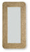 Norigan - Natural - Floor Mirror - Tallahassee Discount Furniture (FL)