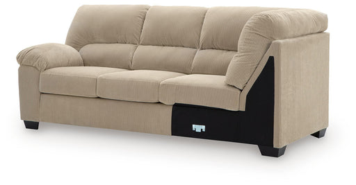 SimpleJoy - LAF Sofa With Corner Wedge - Sand - Tallahassee Discount Furniture (FL)