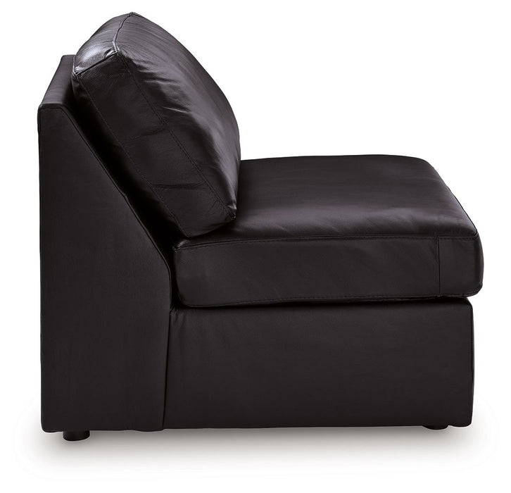 ModMax II - Armless Chair - Black - Tallahassee Discount Furniture (FL)
