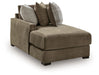 Camellia-Court - LAF Corner Chaise - Coffee - Tallahassee Discount Furniture (FL)