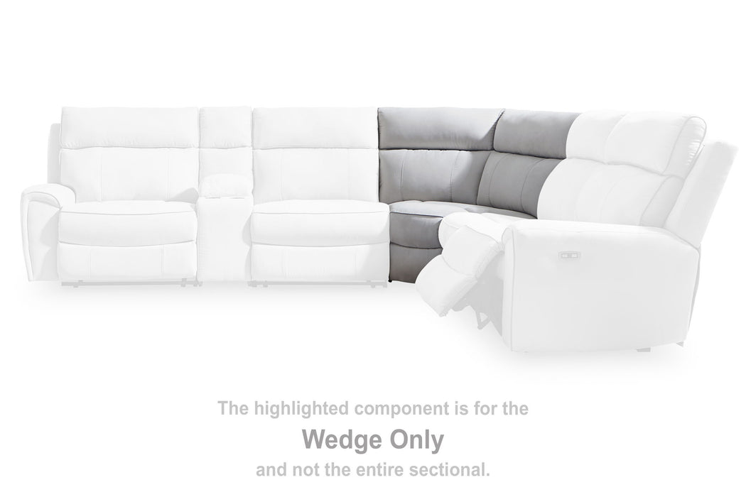 Social Pointe - Pearl / Ash - Wedge - Tallahassee Discount Furniture (FL)