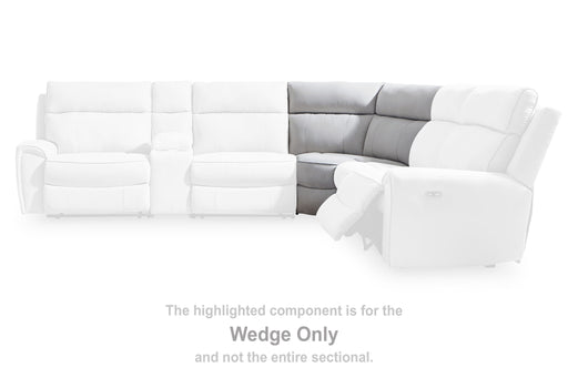 Social Pointe - Pearl / Ash - Wedge - Tallahassee Discount Furniture (FL)