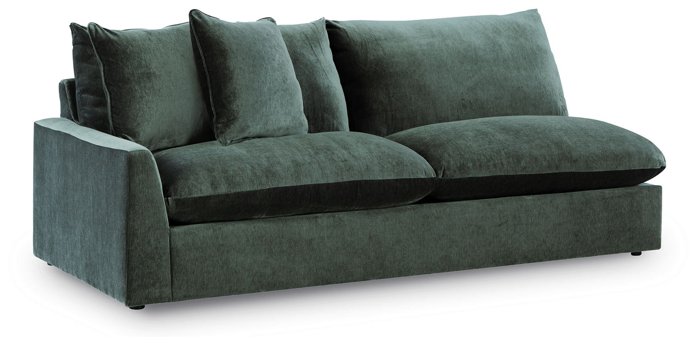 Carriage View - LAF Sofa - Jade - Tallahassee Discount Furniture (FL)