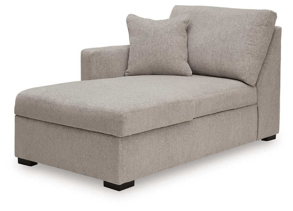 ModMax Luxe - LAF Corner Chaise - Flint - Tallahassee Discount Furniture (FL)