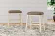 Bolanburg - Upholstered Stool (Set of 2) - Beige - Tallahassee Discount Furniture (FL)