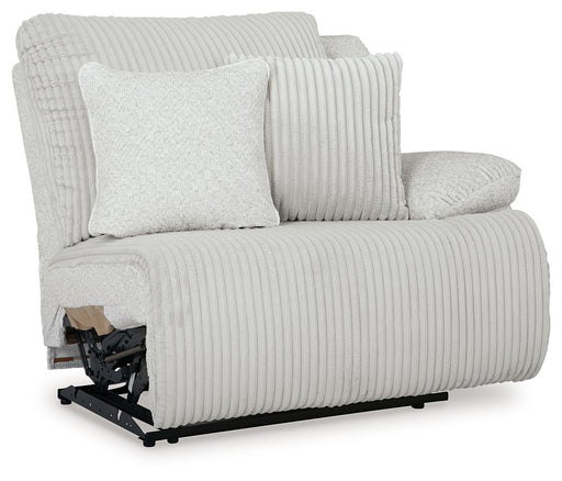 Top Tier - Alloy - Raf Zero Wall Power Recliner - Tallahassee Discount Furniture (FL)